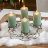 Adventskranz Alita vernickelt Edzard 25 cm