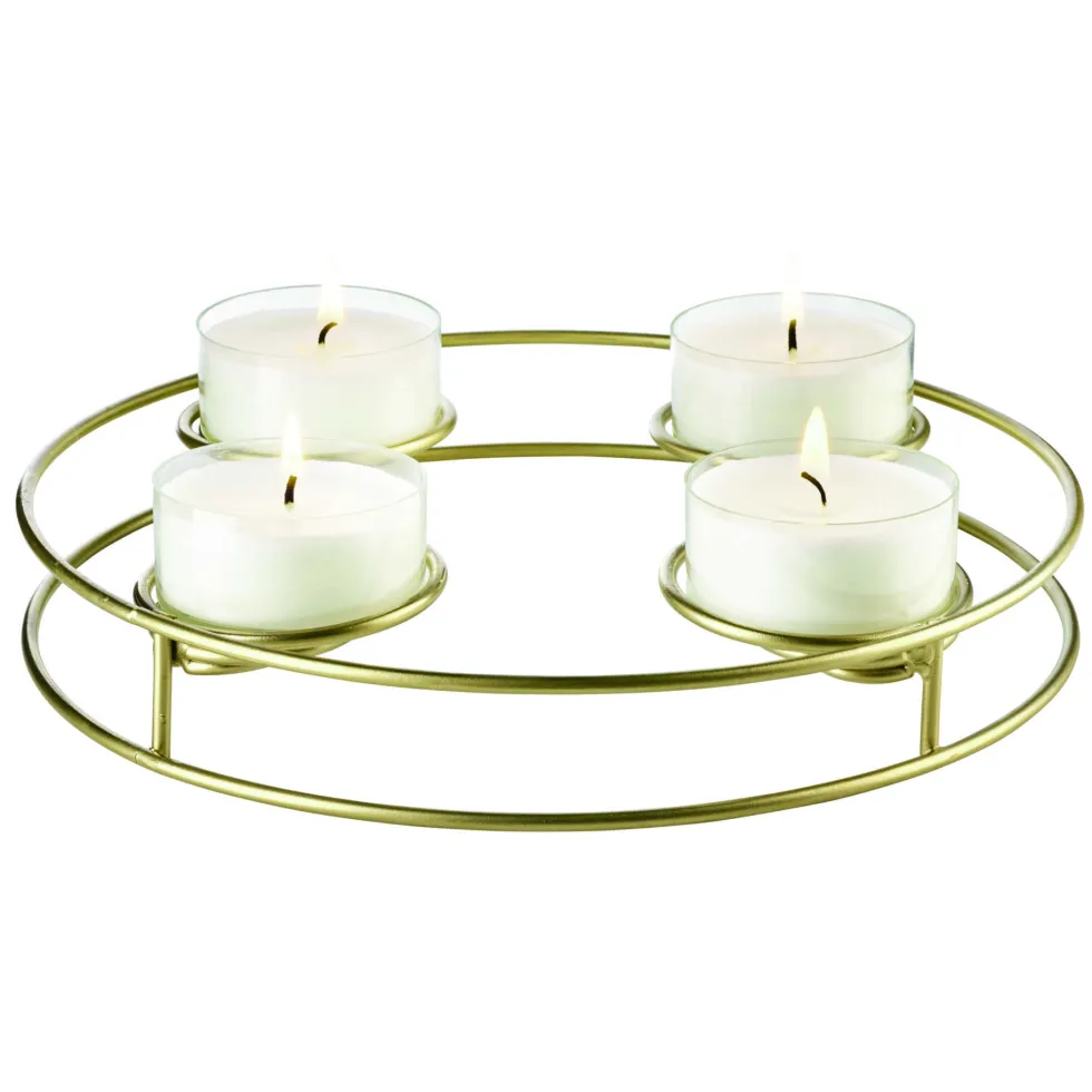 Adventskranz Asa multifunktional gold