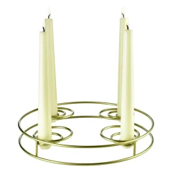 Adventskranz Asa multifunktional gold