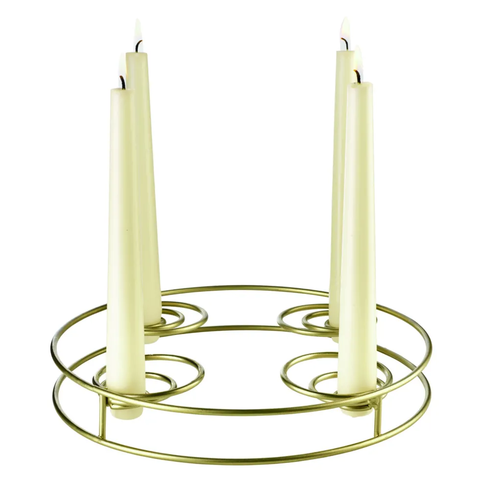 Adventskranz Asa multifunktional gold