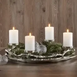 Adventskranz Isla Geweih Kaheku Durchmesser 50 cm