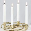 Adventskranz Kerzenhalter gold Crowne 25 cm