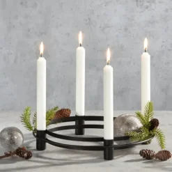 Adventskranz modern Kerzenring Cira Kaheku 30 cm