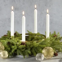 Adventskranz modern Kerzenring Cira Kaheku 30 cm