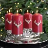 Adventskranz modern LA ANNABELL Edzard Edelstahl