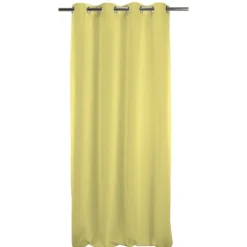Apelt Vorhang mit Ösen ALASKA lemone 141×245 cm