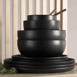 Asa Buddha Bowl Schale schwarz kuro 18 cm