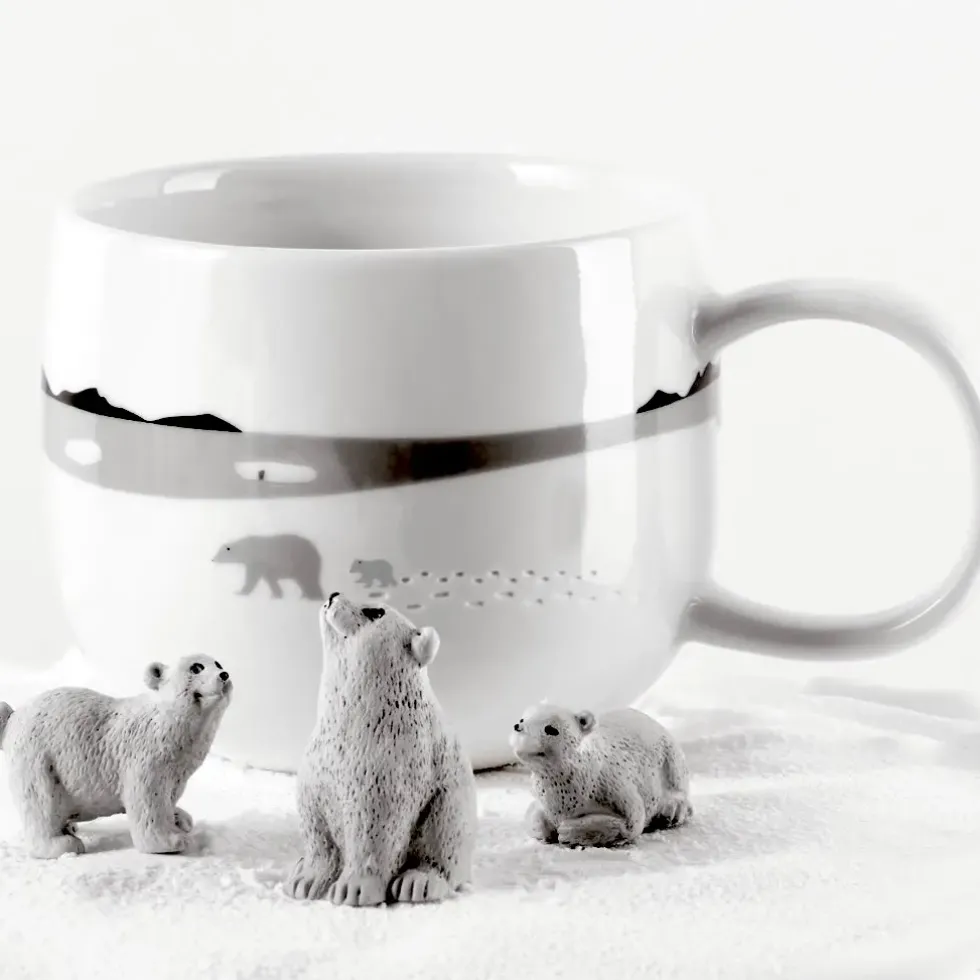 ASA Henkelbecher Kaffeebecher North Pole 400 ml