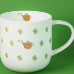 ASA Henkelbecher Porzellan weiß Cup of Luck 400 ml