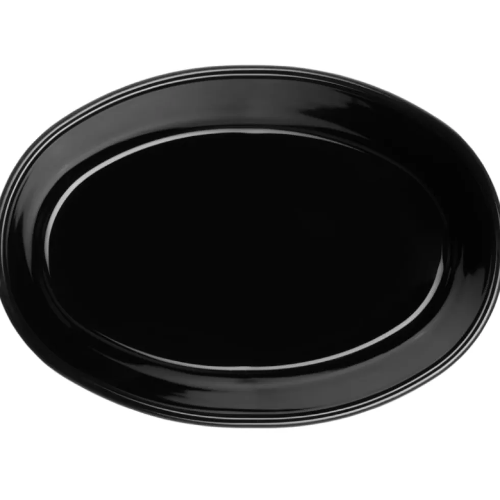 Auflaufform Klein oval ASA FormArt schwarz L 25 cm