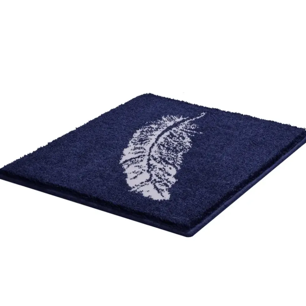 Badteppich Piume blau 50×60 cm