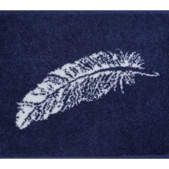 Badteppich Piume blau 50×60 cm