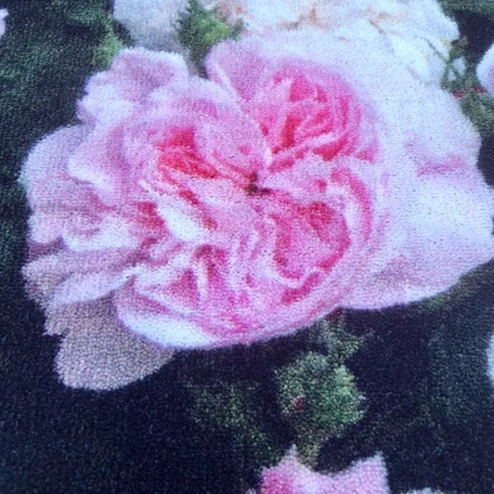 Badteppich Rosen 50×72 cm