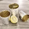 Becher PILAR Edzard versilbert Höhe 10 cm
