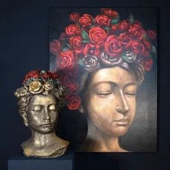 Übertopf gold Luisa Werner Voß Höhe 48 cm