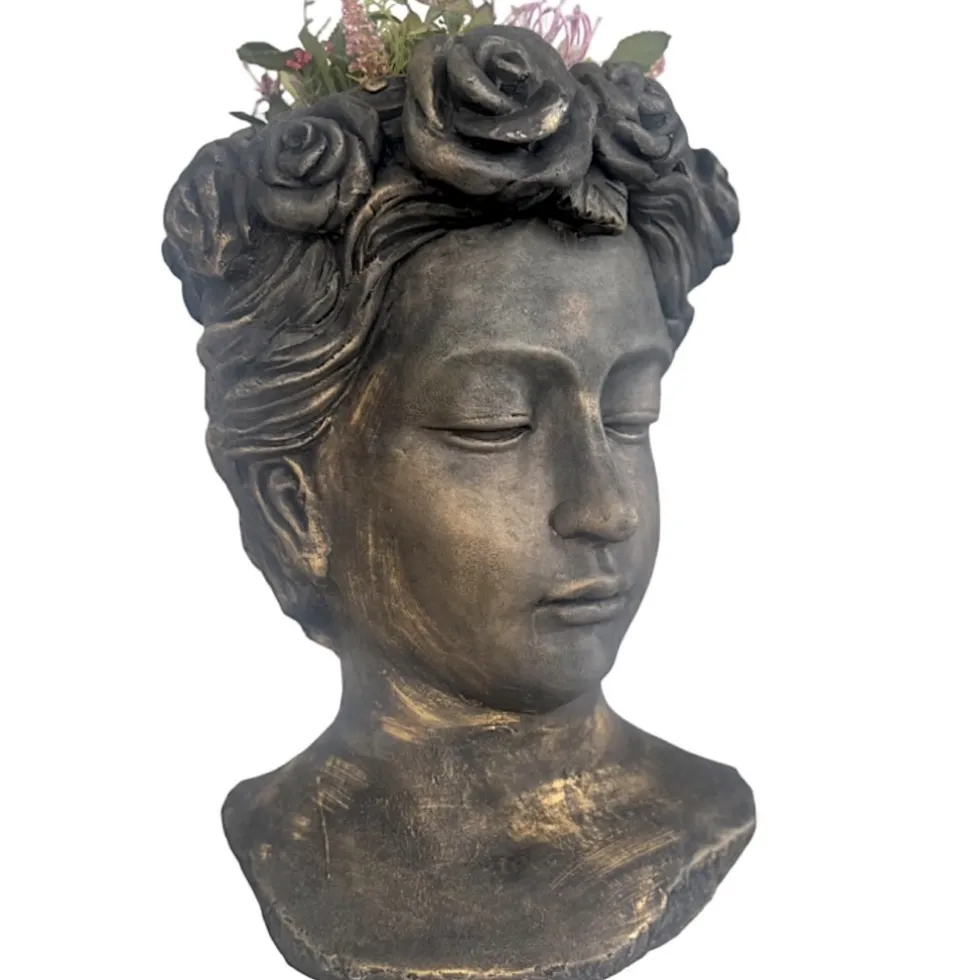Übertopf gold Luisa Werner Voß Höhe 48 cm