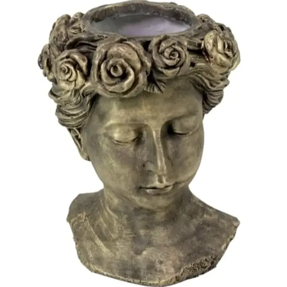 Übertopf gold Luisa Werner Voß Höhe 48 cm