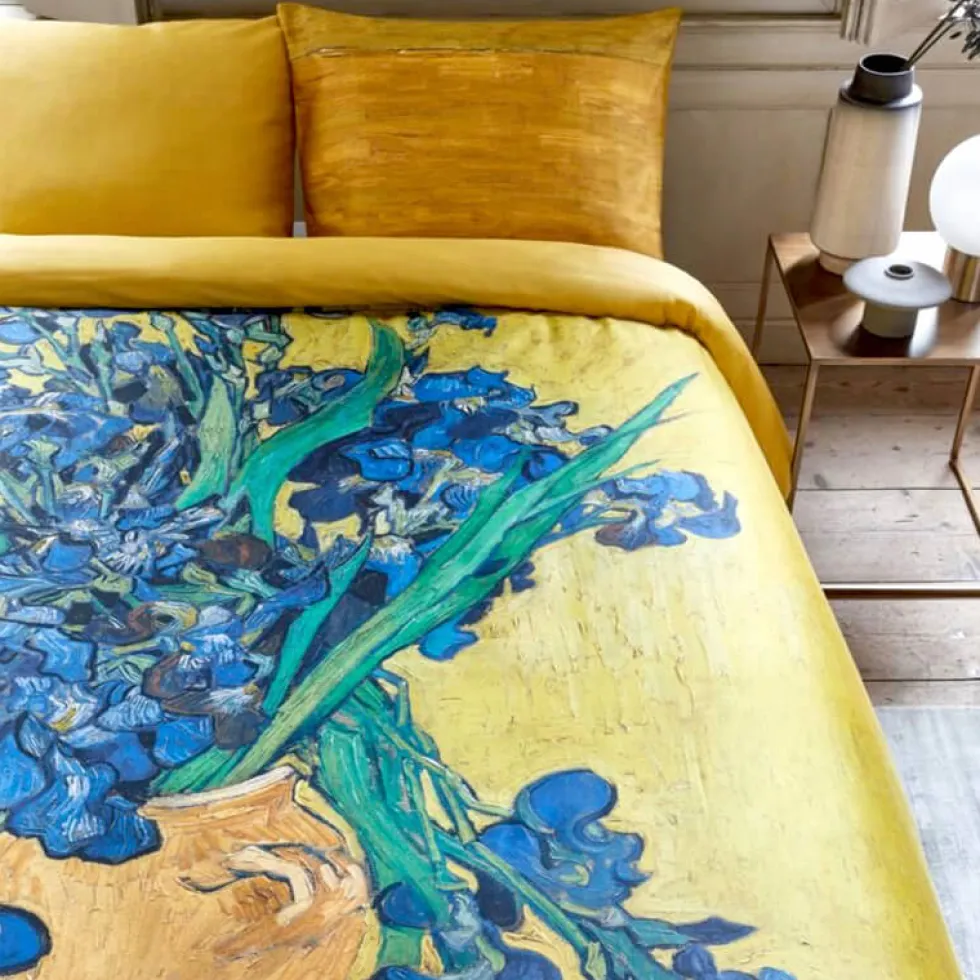 Bettwäsche 135×200 cm Beddinghouse Van Gogh Museum IRISES YELLOW