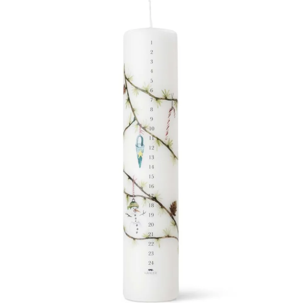 Blockkerzenhalter Kalenderkerze Kähler Hammershoi Höhe 25 cm