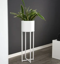 Blumensäule Esther weiß Höhe 79 cm