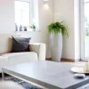 Bodenvase Cara Betonoptik grau