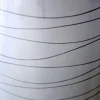 Bodenvase Cassandra Hochglanz silber Höhe 95 cm