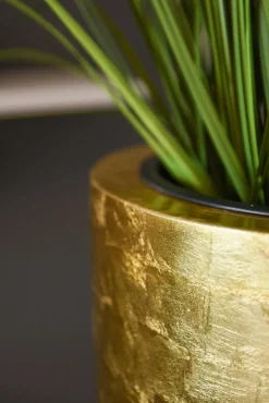 Bodenvase Charlotte Hochglanz gold