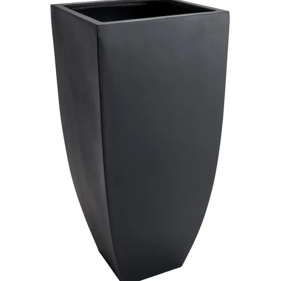 Bodenvase Coleen anthrazit Höhe 90 cm