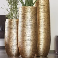 Bodenvase Dalia gold
