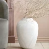 Bodenvase Hammershoi Kähler weiß Höhe 50 cm