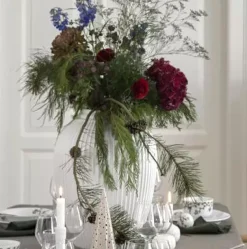 Bodenvase Hammershoi Kähler weiß Höhe 50 cm