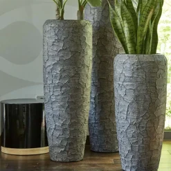 Bodenvase Harmony anthrazit broken