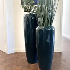 Bodenvase Harmony blau grün H75 cm