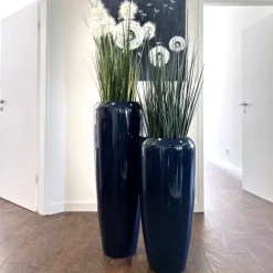 Bodenvase Harmony blau grün H75 cm