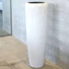 Bodenvase Harmony deluxe marmor weiß