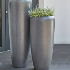 Bodenvase Harmony grau Höhe 75 cm