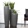 Bodenvase Harmony steingrau