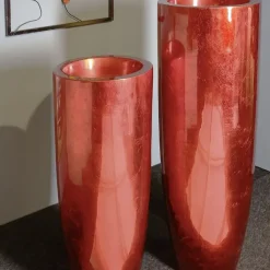 Bodenvase Konus rot Casablanca