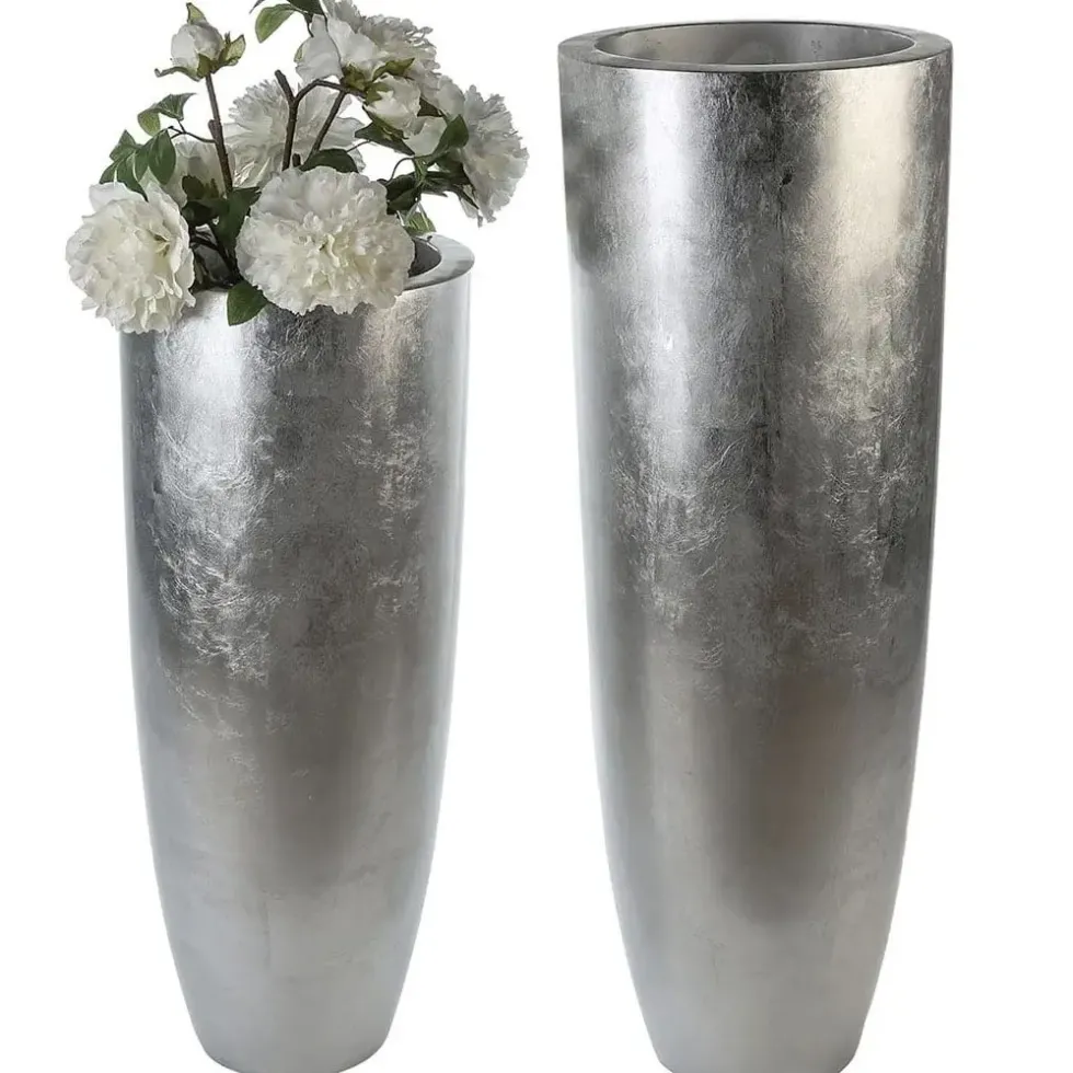 Bodenvase silber Konus Casablanca