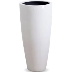 Bodenvase weiß Cecile
