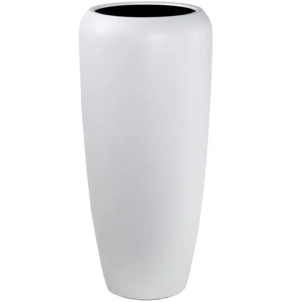 Bodenvase weiß matt Harmony Höhe 75 cm