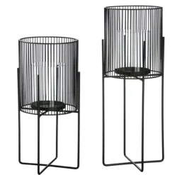 Bodenwindlicht Stripes Casablanca Höhe 52 cm
