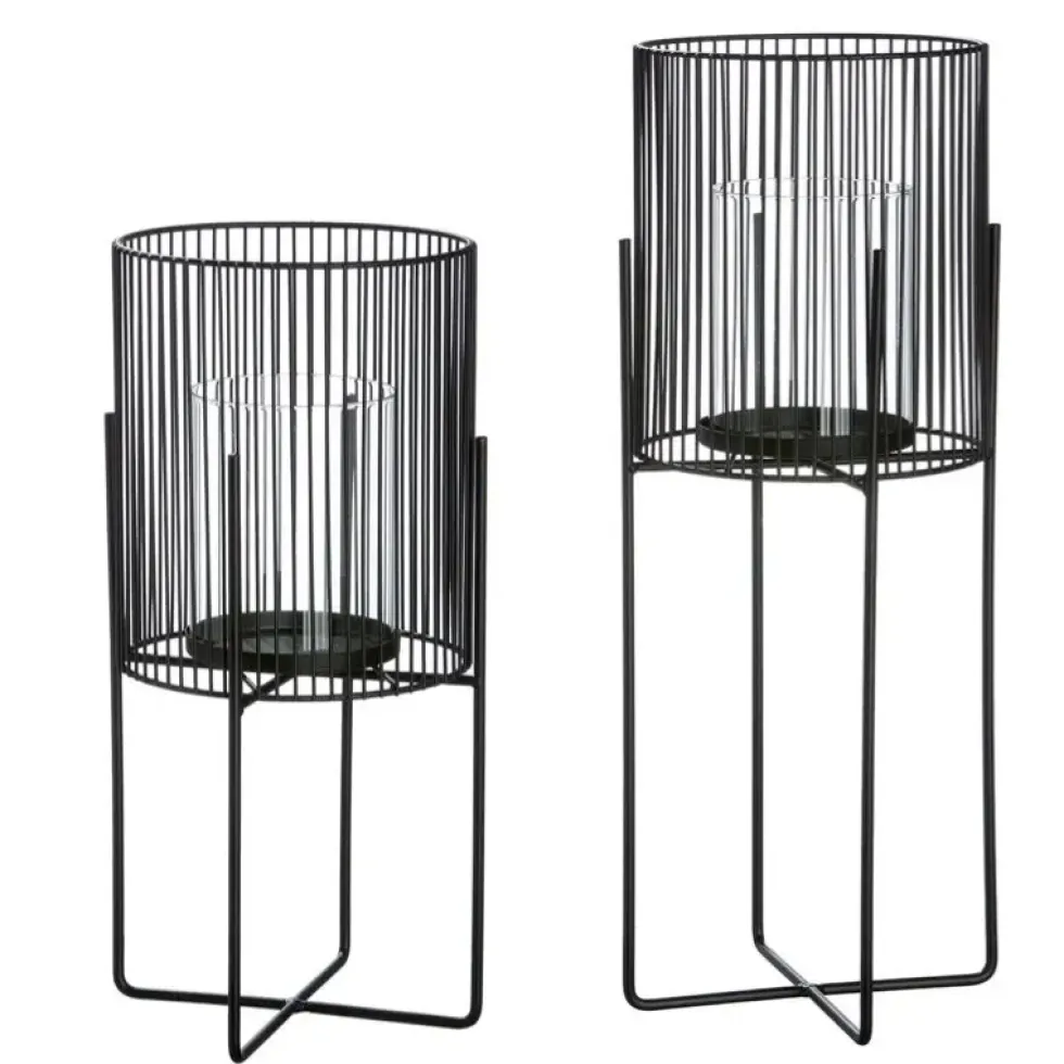 Bodenwindlicht Stripes Casablanca Höhe 52 cm