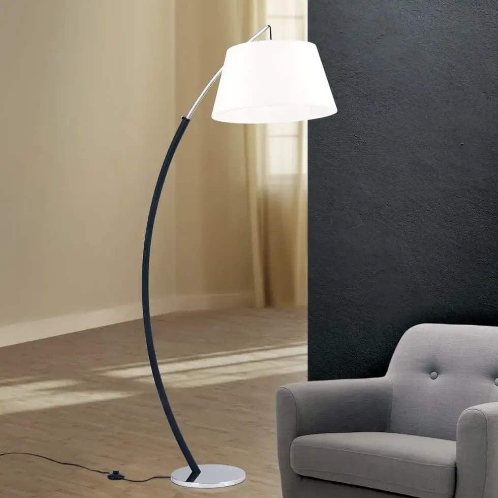 Bogenlampe Wohnzimmer höhenverstellbar PHILEAS