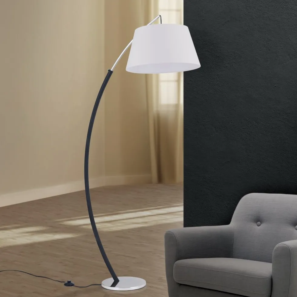Bogenlampe Wohnzimmer höhenverstellbar PHILEAS