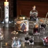 Bonbonglas mit Deckel HOLMEGAARD Gebäckglas Motiv Winter Höhe 16 cm