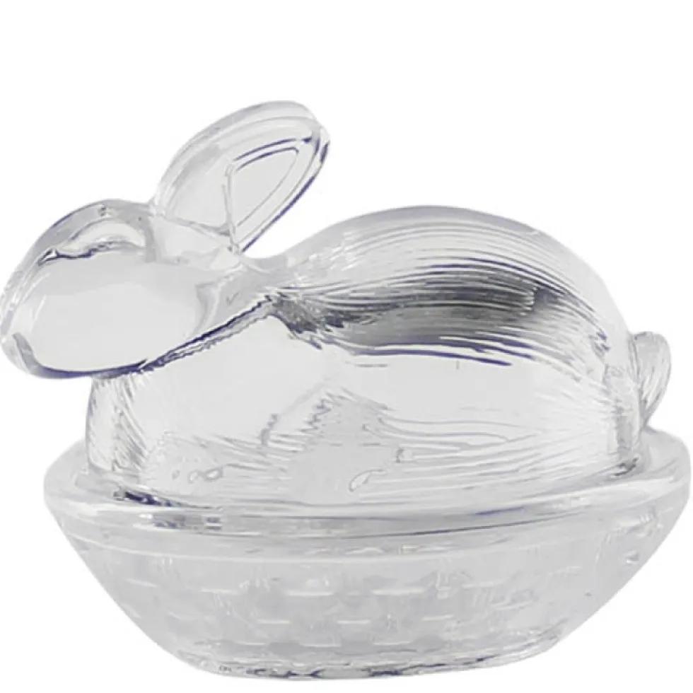 Bonboniere Glas Hase Felizia Kaheku Höhe 8 cm