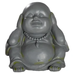 Buddha Figur Garten 3er Set Nicht sehen Nicht hören Nicht sprechen