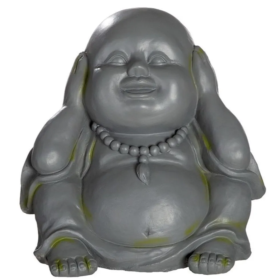 Buddha Figur Garten 3er Set Nicht sehen Nicht hören Nicht sprechen