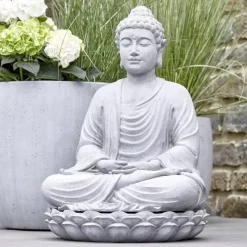 Buddha Figur sitzend Höhe 70 cm